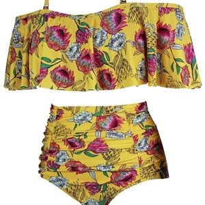 High waisted Bikini set